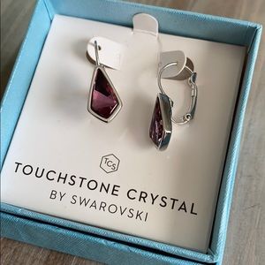 Beautiful earrings by Swarovski